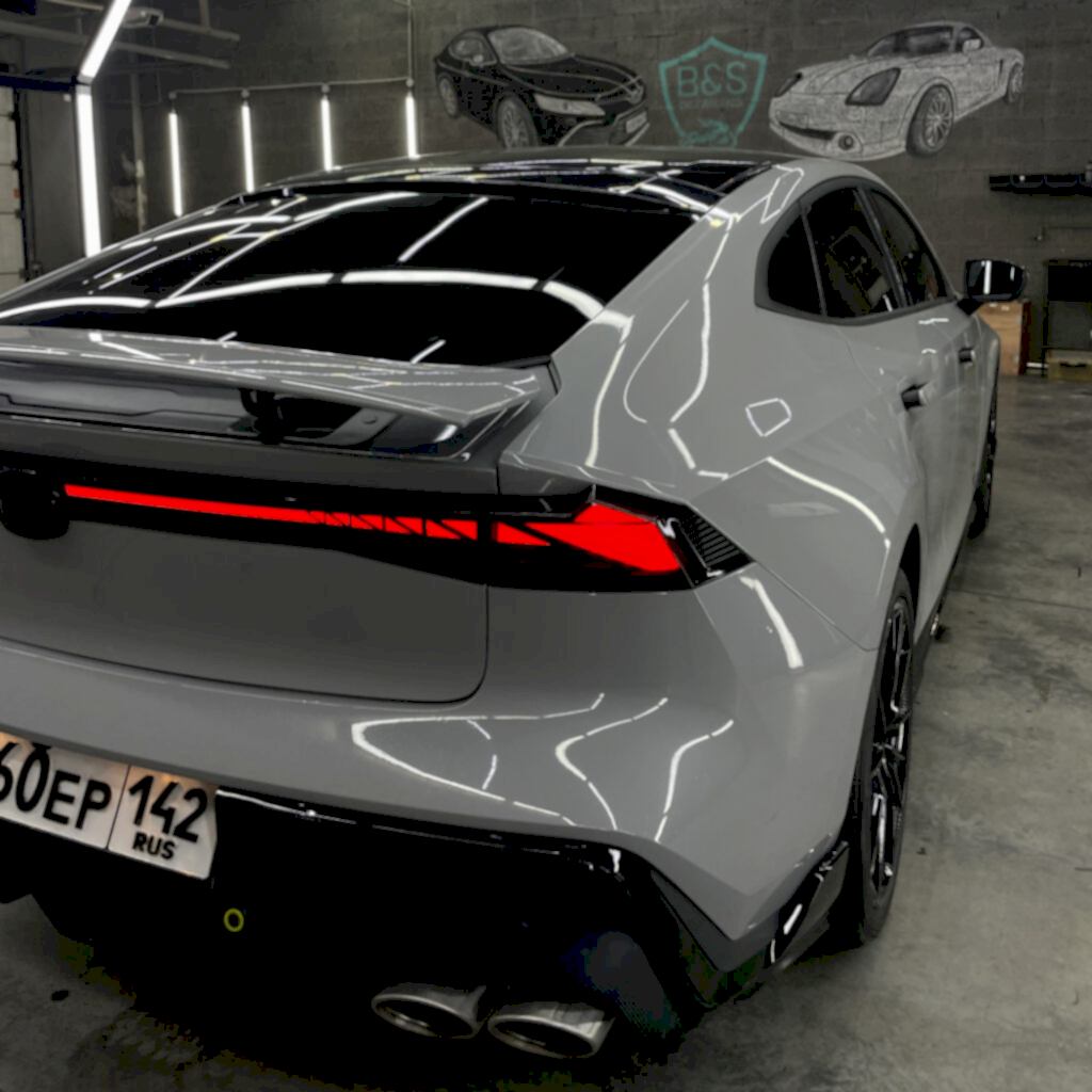 Полная оклейка Changan UNI-V прозрачной полиуретановой пленкой 4 changan uni-v